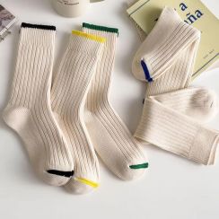 25 Pairs Wholesale Simple Casual Crew Socks